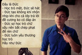Thầy giáo cover “sau tất cả”: Học trò mệt, Đức sẽ hát 