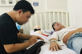 Bị người của công ty thu hồi nợ đánh nhập viện 