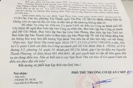 Công an TP.HCM truy tìm cựu trưởng phòng của Vinahomes