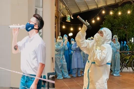 Nghệ sĩ mang âm nhạc đến bệnh viện, khu cách ly
