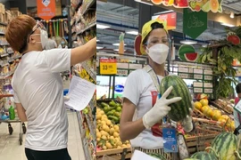 Hoa hậu H’Hen Niê, Đại Nghĩa và dàn sao Việt đi chợ giúp bà con TP.HCM