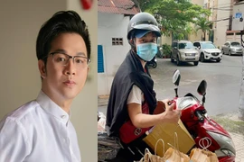 Ca sĩ Quách Tuấn Du thắng COVID, chạy xe máy mang thuốc giúp F0 ở TP.HCM