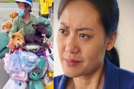 Hồng Ánh nghẹn ngào khi hay tin đàn chó bị tiêu huỷ ở Cà Mau