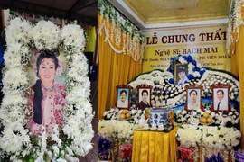 Lễ cầu siêu soạn giả Bạch Mai, nghệ sĩ đau cùng gia tộc Huỳnh Long