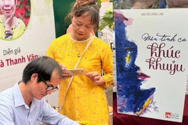 ‘Người của giang hồ’ Nguyễn Hồng Lam ra mắt sách ‘Bản tình ca khúc khuỷu’
