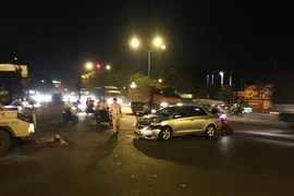 Va chạm xe, nam thanh niên bị 2 người đánh trọng thương