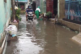 Mưa đột ngột giữa mùa khô, TP.HCM ngập cục bộ