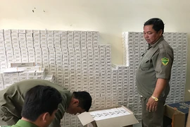 Phát hiện hàng ngàn gói thuốc lậu ở phòng trọ