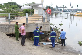Tìm thấy thi thể 1 bảo vệ dân phố trôi sông Sài Gòn