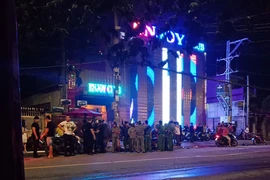 Giang hồ hỗn chiến ở quán bar vùng ven, nhiều người bị thương