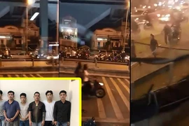 Khởi tố 6 người trong vụ hỗn chiến ở cầu Nhị Thiên Đường