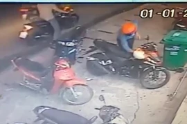 Nhiều vụ trộm 'đá nóng' xe ở quận 9, TP.HCM