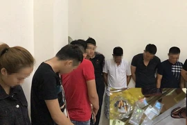 22 nam nữ thanh phê ma túy trong quán karaoke ở quận 7