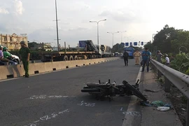 Va chạm với xe buýt, thanh niên tử vong trên quốc lộ