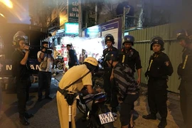 Một buổi ra quân, tuần tra kiểm soát của Tổ công tác 363. Ảnh: HT