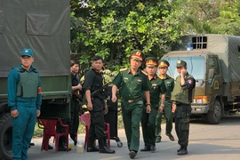 Các chiến sĩ biên phòng đã có hình ảnh của Tuấn 'khỉ' 