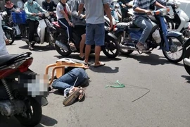 Nghi can trộm xe đâm trọng thương nhiều người dân ở Bình Tân