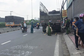 Tông thẳng vào đuôi xe tải, thanh niên tử nạn