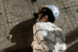 Kẻ cướp giật không biết đang bị trinh sát theo dõi