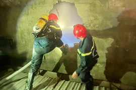 Cảnh sát đục tường dập lửa vụ cháy làm 3 người thương vong ở Tân Phú