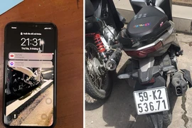 Chạy Vario cướp giật iPhone 11, hai thanh niên 16 tuổi bị đặc nhiệm bắt