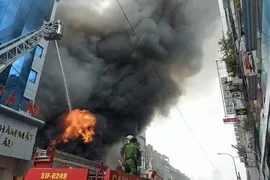 Công an thông tin vụ cháy ở quán bar Distrist K, quận 1