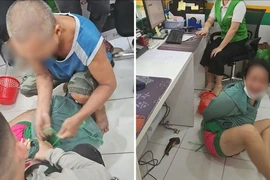 Chủ tiệm tạp hóa tước dao, khống chế người phụ nữ nghi cướp cửa hàng F88