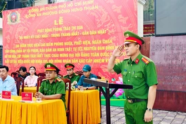 Công an phường Đông Hưng Thuận kéo giảm hơn 43% tội phạm, ra quân dịp Tết