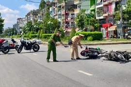 Va chạm với xe công nghệ, 1 người chết, 2 người bị thương ở đường Tân Sơn