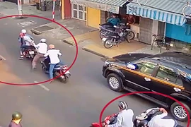 Bắt nhóm chuyên dàn cảnh va chạm giao thông để trộm tài sản