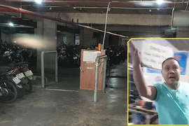 Nhân viên nhà giữ xe KTX Khu B ĐHQG dọa giết sinh viên