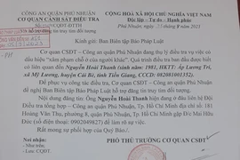 TP.HCM: Công an tìm người liên quan 3 vụ xâm phạm chỗ ở của người khác