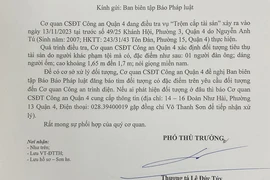 Thanh niên 17 tuổi thực hiện hàng loạt vụ trộm xe máy ở TP.HCM