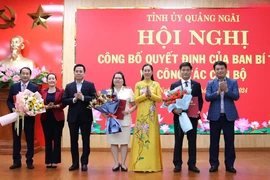 Quảng Ngãi công bố quyết định của Ban Bí thư về công tác cán bộ