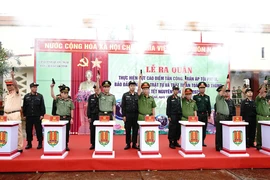 Nhiều địa phương ra quân thực hiện đợt cao điểm trấn áp tội phạm dịp Tết Ất Tỵ 2025
