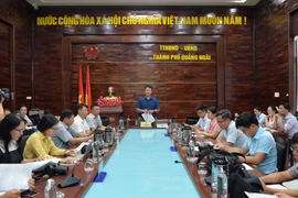 Quảng Ngãi: Họp báo thông tin về giá đất đền bù, tái định cư tại dự án đập dâng sông Trà Khúc