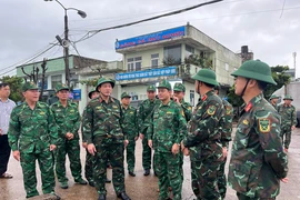 Quân khu 5 ứng trực tại Gia Lai, Quảng Ngãi ứng phó bão số 13