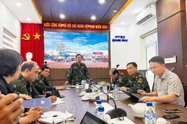 Khẩn trương khắc phục sự cố tràn dầu ở Quảng Ngãi