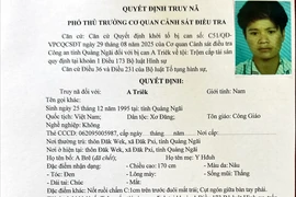 Truy nã thanh niên trộm 3 con bò rồi bỏ trốn 