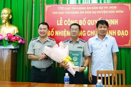Chi cục Thi hành án huyện Hóc Môn có Chi cục trưởng mới