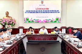 Hoàn thiện dự thảo sửa đổi Luật Xử lý vi phạm hành chính
