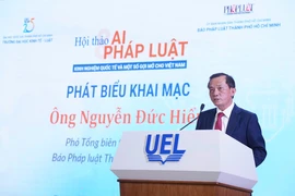 Đang diễn ra hội thảo 'AI và Pháp luật: Kinh nghiệm quốc tế và một số gợi mở cho Việt Nam'
