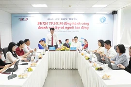 Giao lưu trực tuyến “BHXH TP.HCM đồng hành cùng doanh nghiệp và người lao động”