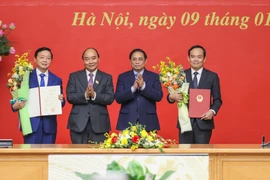 Công bố quyết định nhân sự Phó Thủ tướng với ông Trần Hồng Hà, Trần Lưu Quang