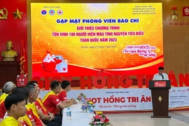 Tôn vinh 100 người hiến máu tình nguyện năm 2023