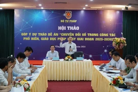 Bộ Tư pháp bàn về chuyển đổi số, dùng AI để phổ biến pháp luật