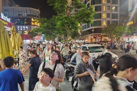 Đà Nẵng: 'Khu phố tây' náo loạn vì cháy ở chung cư Mường Thanh