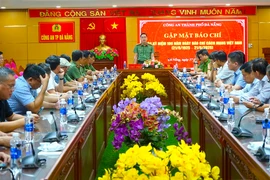 Cơ bản hoàn tất việc sáp nhập Công an TP Đà Nẵng và Quảng Nam