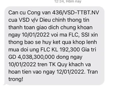 Đã có nhà đầu tư mua cổ phiếu của tỉ phú Trịnh Văn Quyết nhận lại tiền
