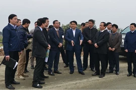 Chủ tịch TP Hà Nội kiểm tra dự án đường trục phía Nam